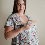 Floral Labor & Delivery Gown | Milk & Baby