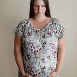 Floral Labor & Delivery Gown | Milk & Baby