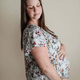 Floral Labor & Delivery Gown | Milk & Baby