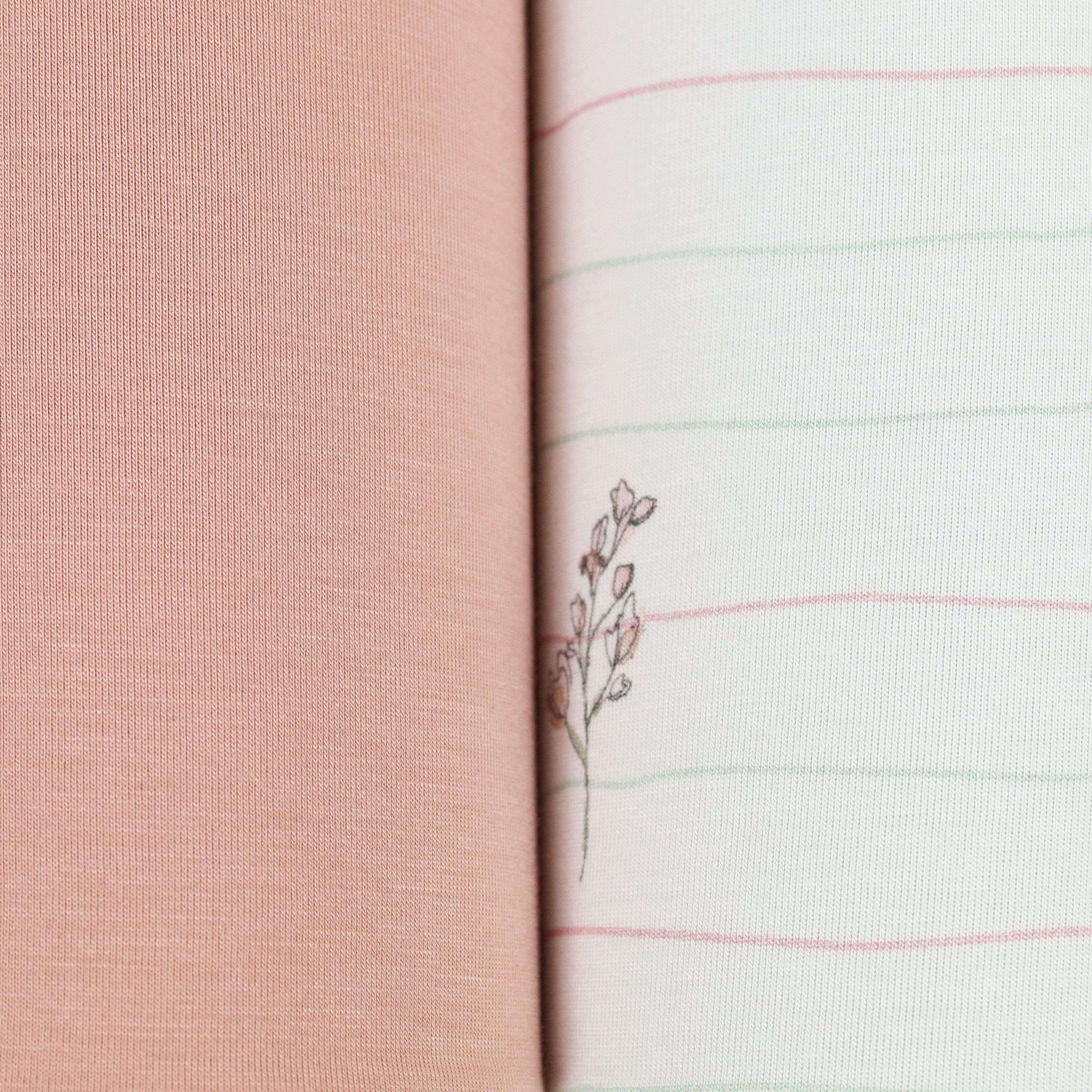 Flower and Pink 2 PK Swaddle Blanket | Milk & Baby