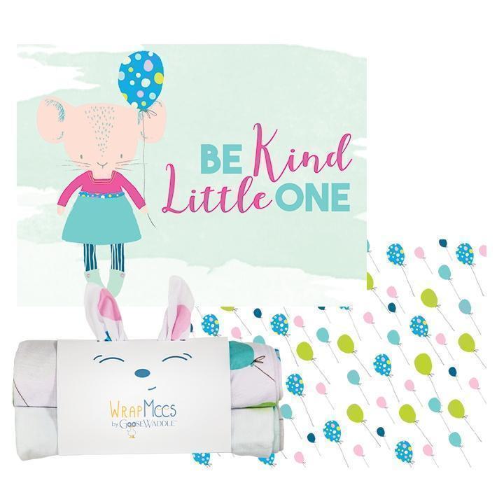 2 PK Newborn Receiving Blankets | Baby Receiving/Swaddle Blankets | Milk & Baby
