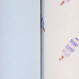 Blue Popsicle and Blue 2 Pack Swaddle Blanket | Milk & Baby