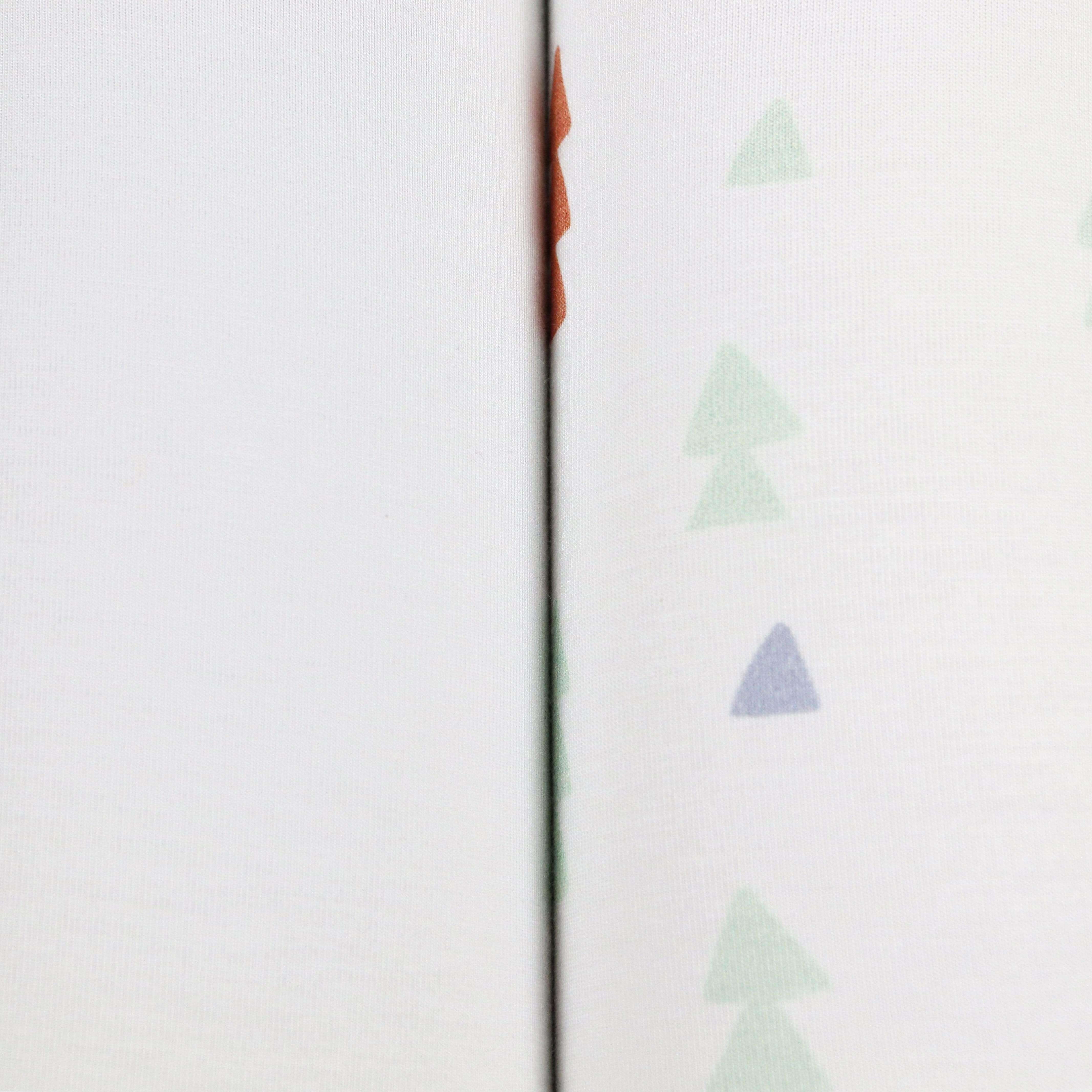 Triangles and Gray 2 PK Swaddle Blanket | Milk & Baby