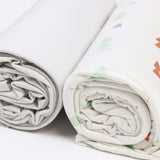 Triangles and Gray 2 PK Swaddle Blanket | Milk & Baby