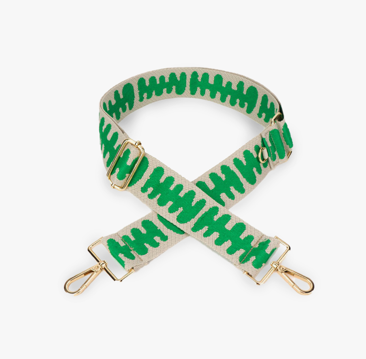 green wavy strap | Milk & Baby
