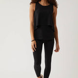 Hero - Double Layer Hands-Free Nursing & Pumping Top | Black | Milk & Baby