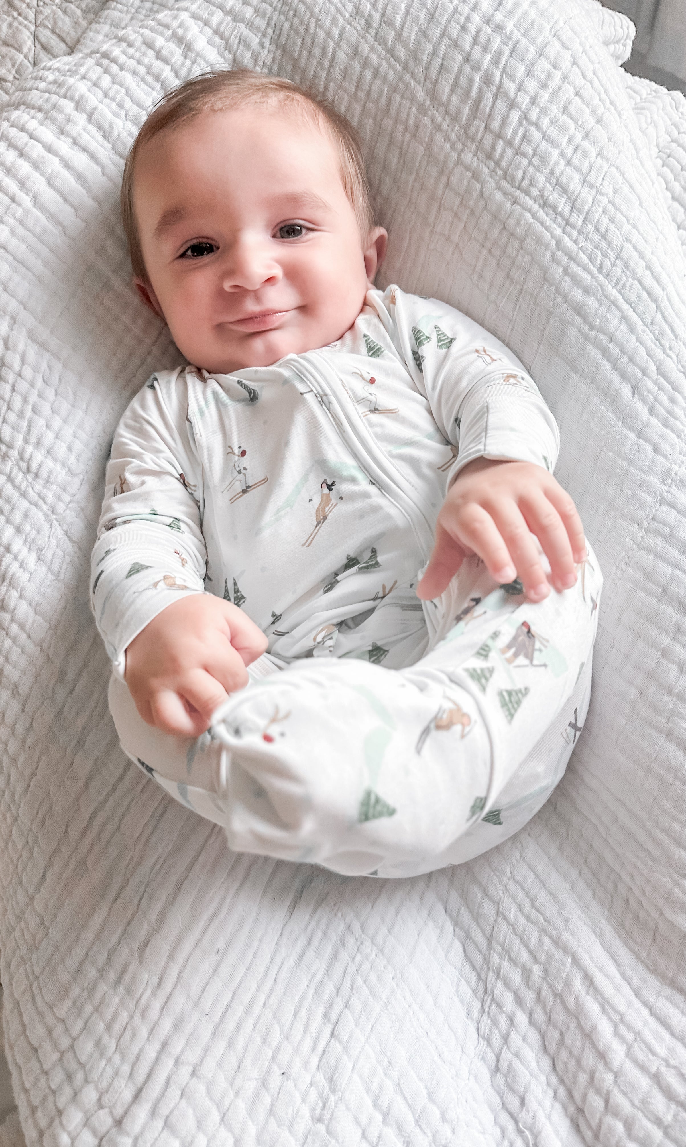 Hit the Slopes Bamboo Jumpsuit | Milk & Baby