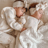 Luna + Luca Tulip Jacquard Jumpsuit | Milk & Baby