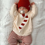 Candy Cane Chenille Pullover | Mom & Baby | Milk & Baby
