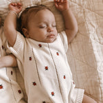 Ladybug Organic Romper | Milk & Baby