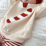 Candy Cane Chenille Pullover | Mom & Baby | Milk & Baby