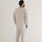 Arm Day | Men's Long Sleeve Bamboo Pajamas | Milk & Baby