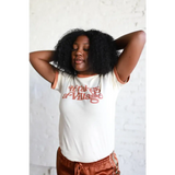 It Takes a Village Adult Retro Ringer Tee | Milk & Baby