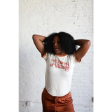 It Takes a Village Adult Retro Ringer Tee | Milk & Baby