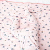 Tiny Blooms Swaddle |Milk & Baby