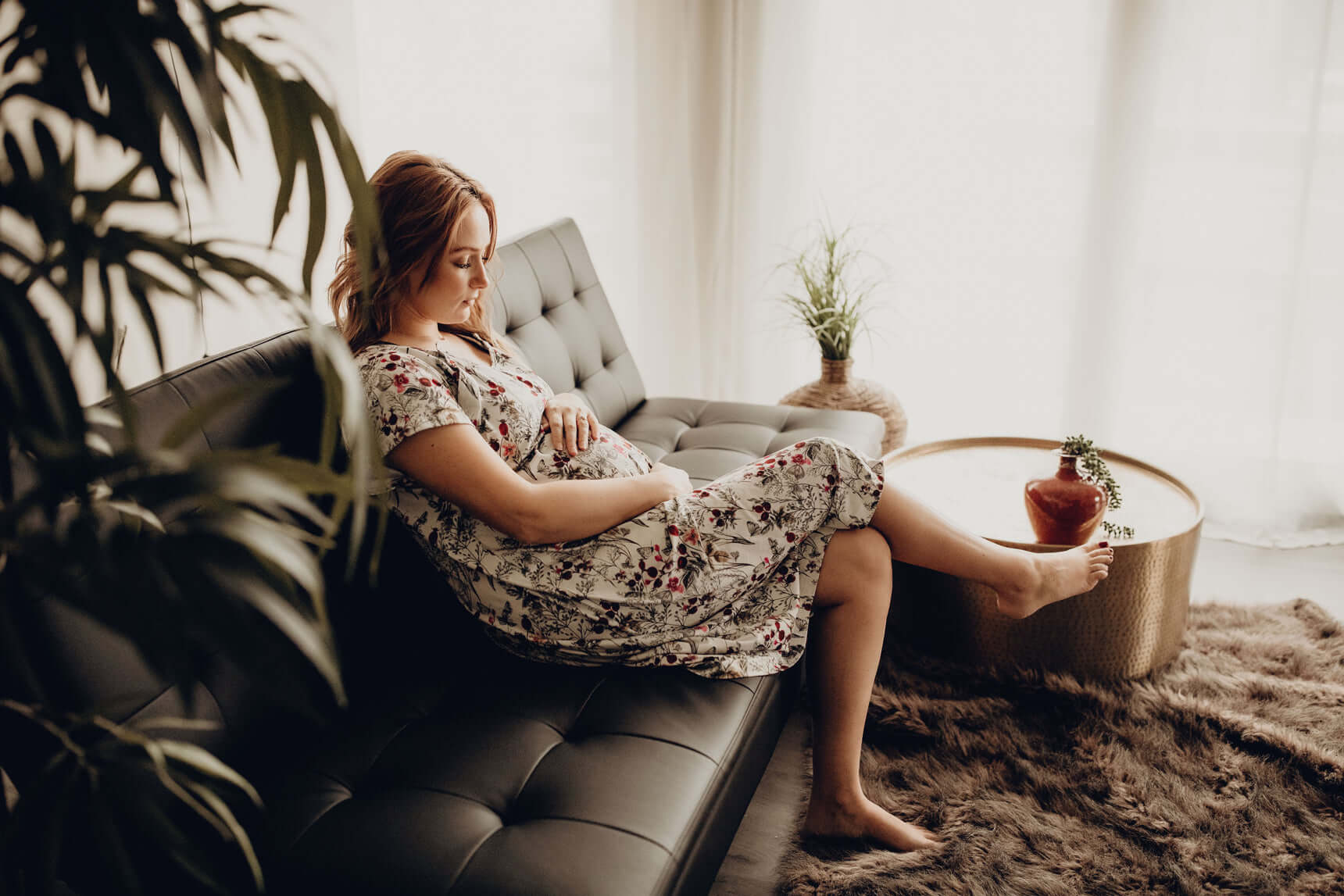 Floral Labor & Delivery Gown | Milk & Baby