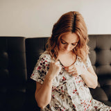 Floral Labor & Delivery Gown | Milk & Baby