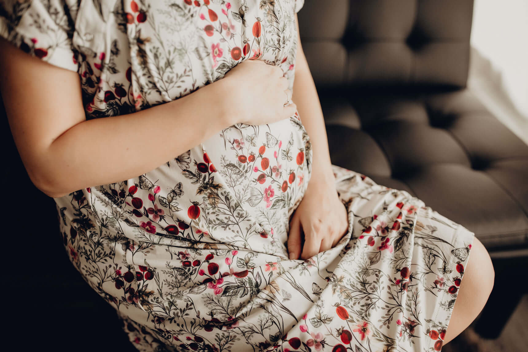Floral Labor & Delivery Gown | Milk & Baby