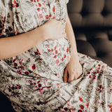 Floral Labor & Delivery Gown | Milk & Baby