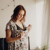Floral Labor & Delivery Gown | Milk & Baby