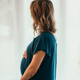 Blue Labor & Delivery Gown | Milk & Baby
