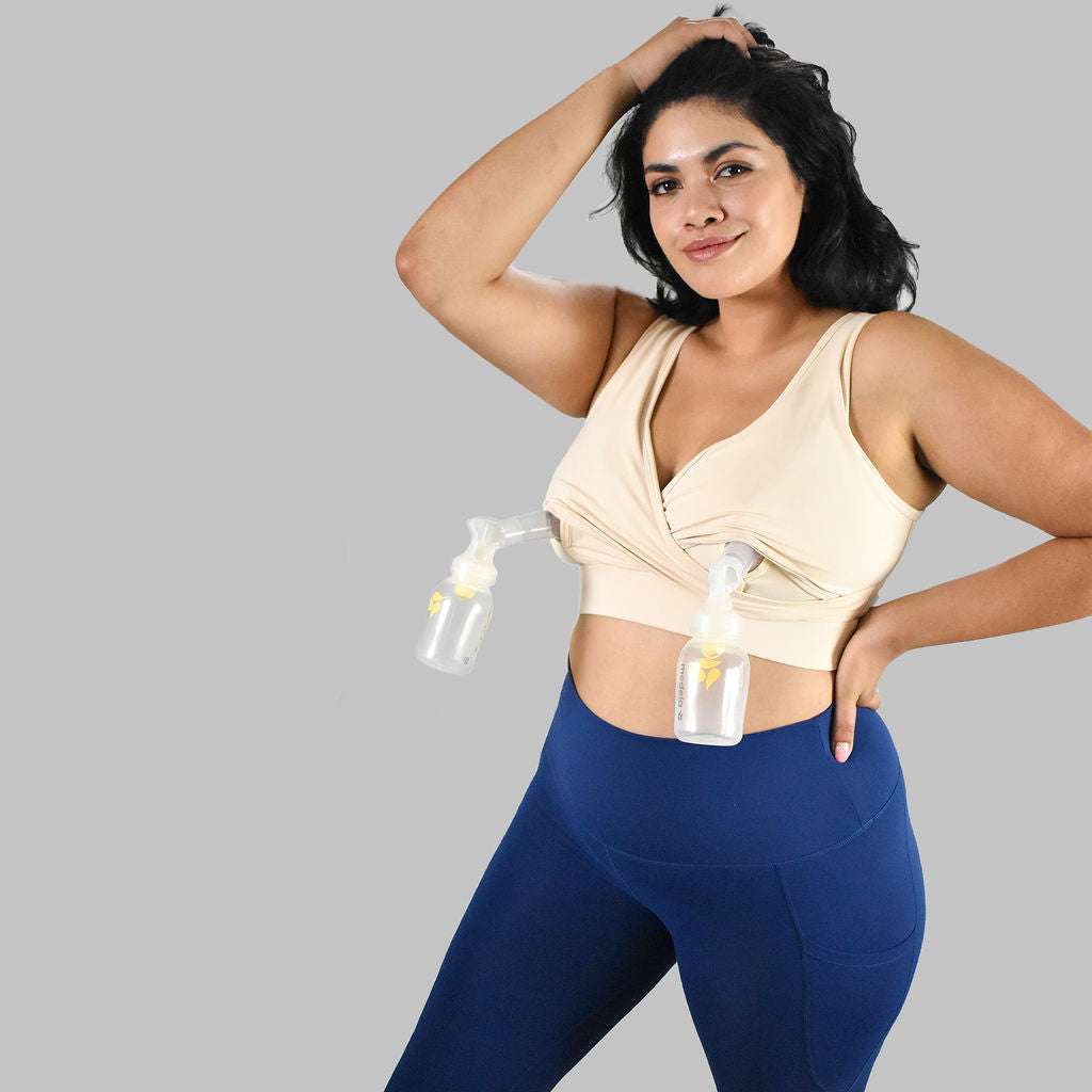 Everyday Luxe 3.0 Nursing & Hands-Free Pumping Bra | Milk & Baby