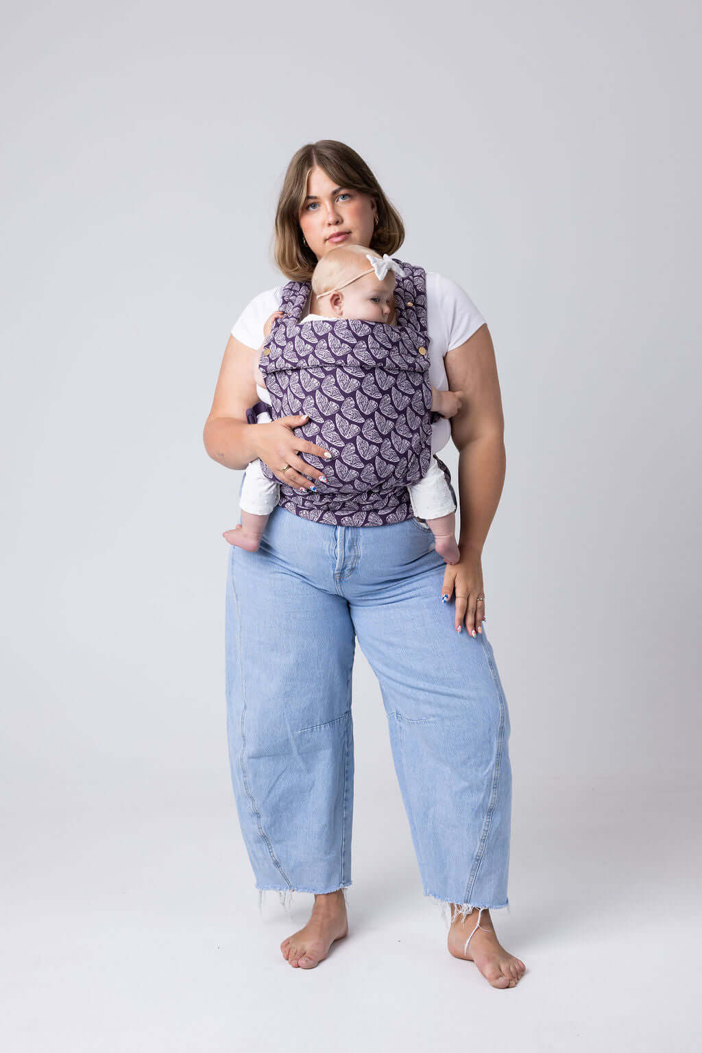 The Monarch Carrier | Violet Wings | Milk & Baby