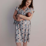 Flower Bloom Labor & Delivery Gown | Milk & Baby