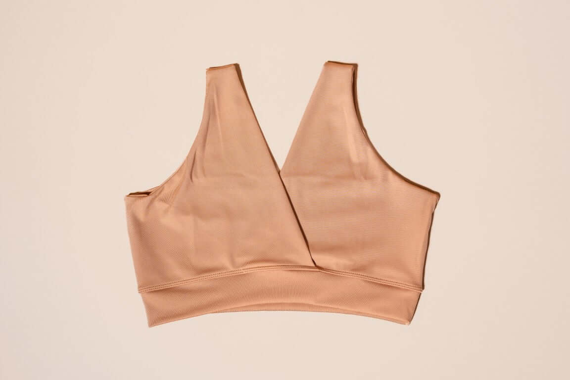 Mocha Mousse FourthWear Postpartum Bralette 3-set + Chest Ice/Heat Pack | Milk & Baby
