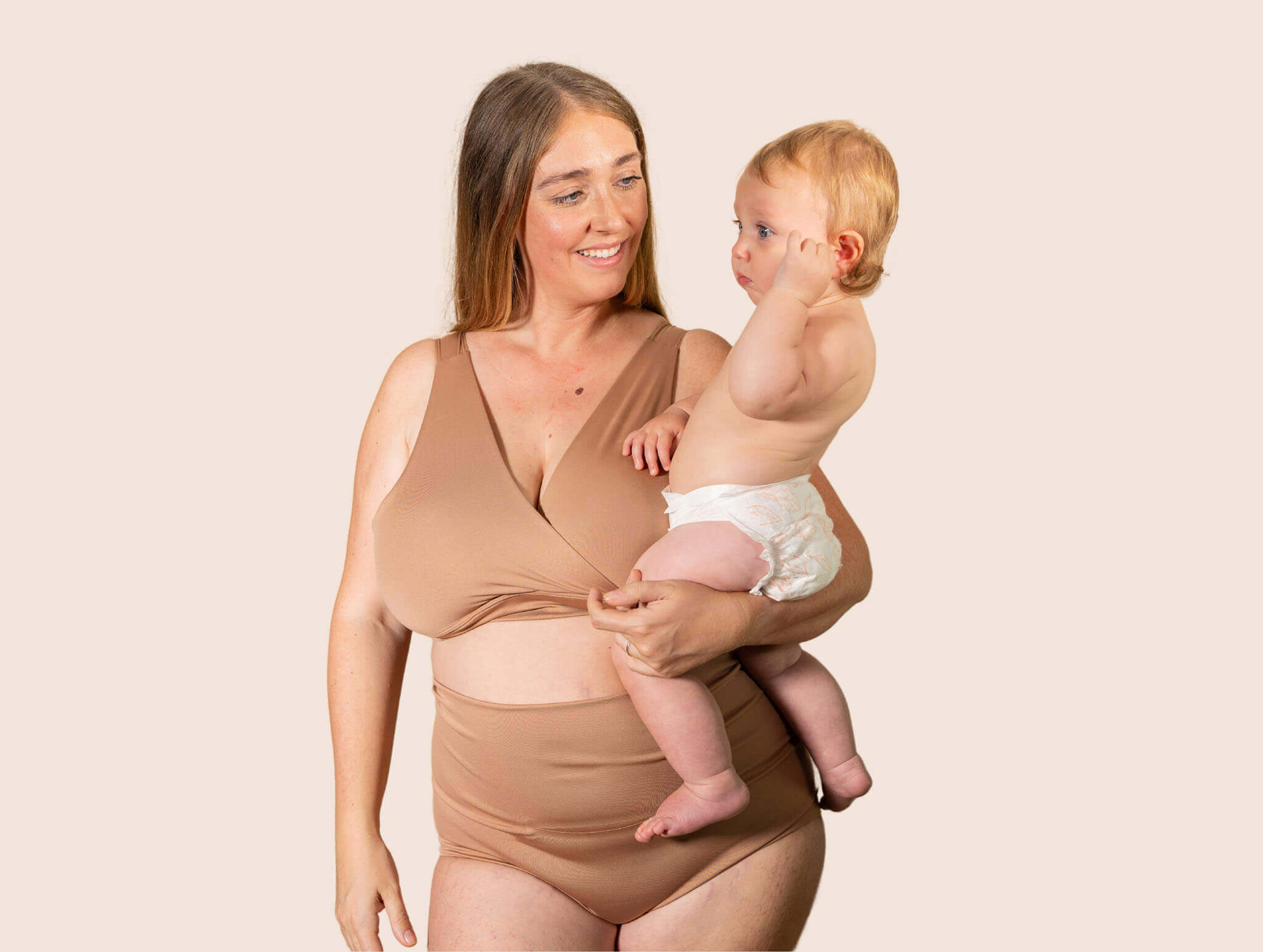 Mocha Mousse FourthWear Postpartum Bralette | Milk & Baby