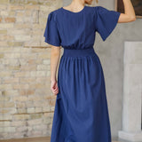 Montie Flutter Sleeve Maxi Dress | Milk & Baby