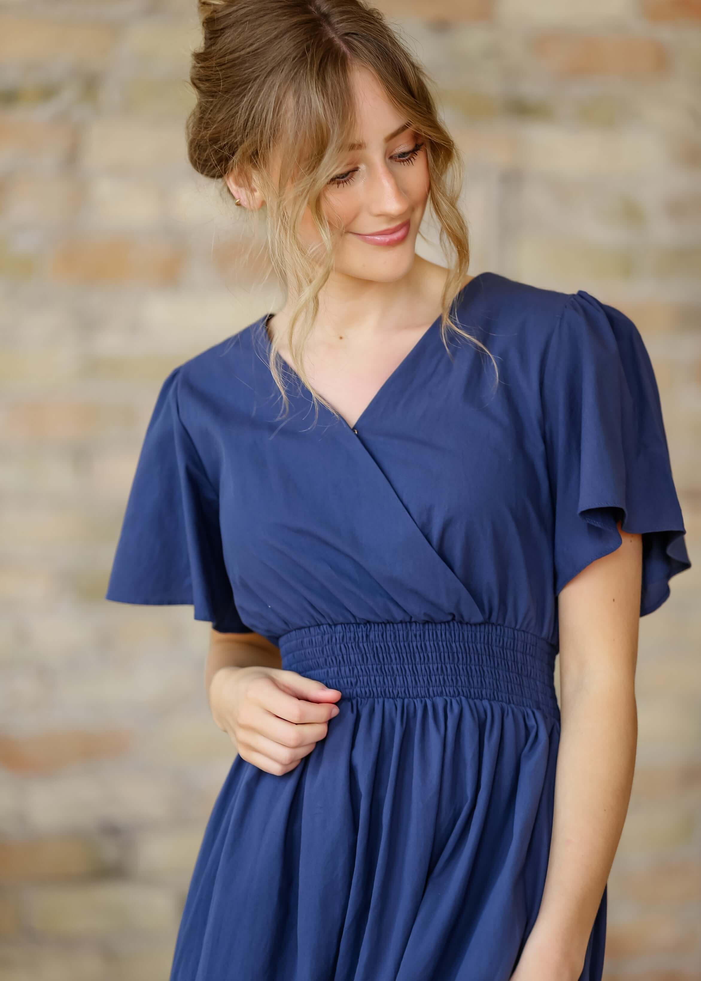Montie Flutter Sleeve Maxi Dress | Milk & Baby