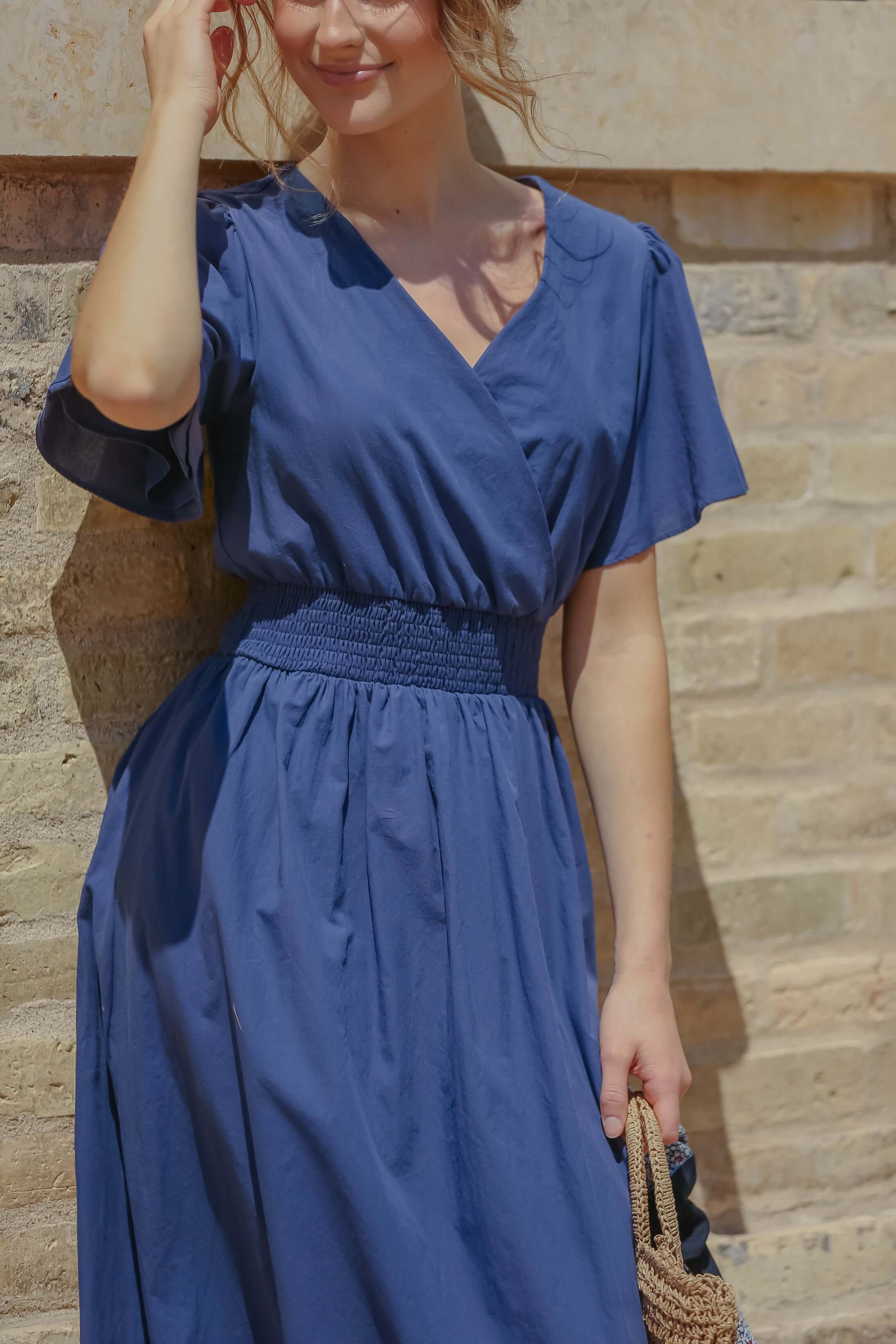 Montie Flutter Sleeve Maxi Dress | Milk & Baby