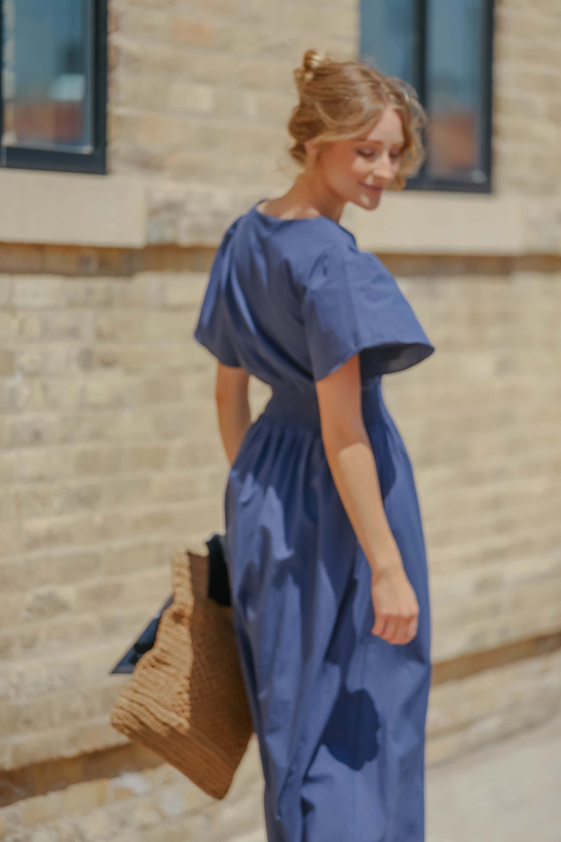 Montie Flutter Sleeve Maxi Dress | Milk & Baby