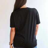 Relaxed Fit Zip Breastfeeding Tee | Milk & Baby