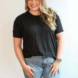 Relaxed Fit Zip Breastfeeding Tee | Milk & Baby