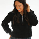 Oversized Three Zip Breastfeeding Sweatshirt | Milk & Baby