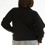 Oversized Three Zip Breastfeeding Sweatshirt | Milk & Baby