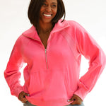 Oversized Three Zip Breastfeeding Sweatshirt | Milk & Baby