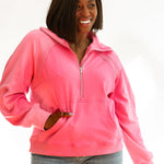 Oversized Three Zip Breastfeeding Sweatshirt | Milk & Baby