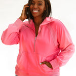 Oversized Three Zip Breastfeeding Sweatshirt | Milk & Baby