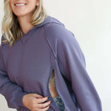 Big Hug Vertical Zip Breastfeeding Hoodie | Milk & Baby