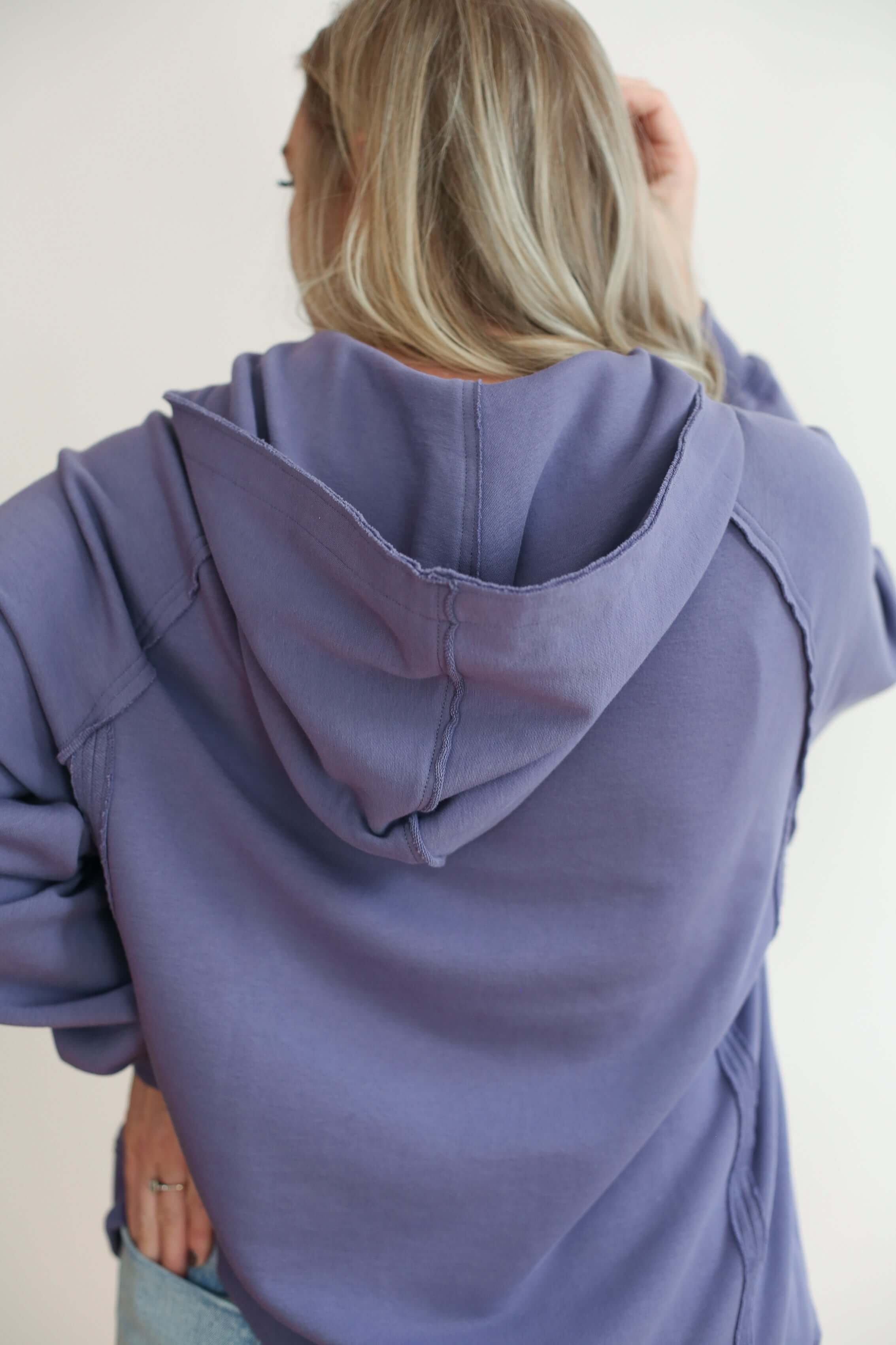 Big Hug Vertical Zip Breastfeeding Hoodie | Milk & Baby