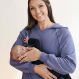 Big Hug Vertical Zip Breastfeeding Hoodie | Milk & Baby