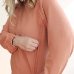 Big Hug Vertical Zip Breastfeeding Hoodie | Milk & Baby