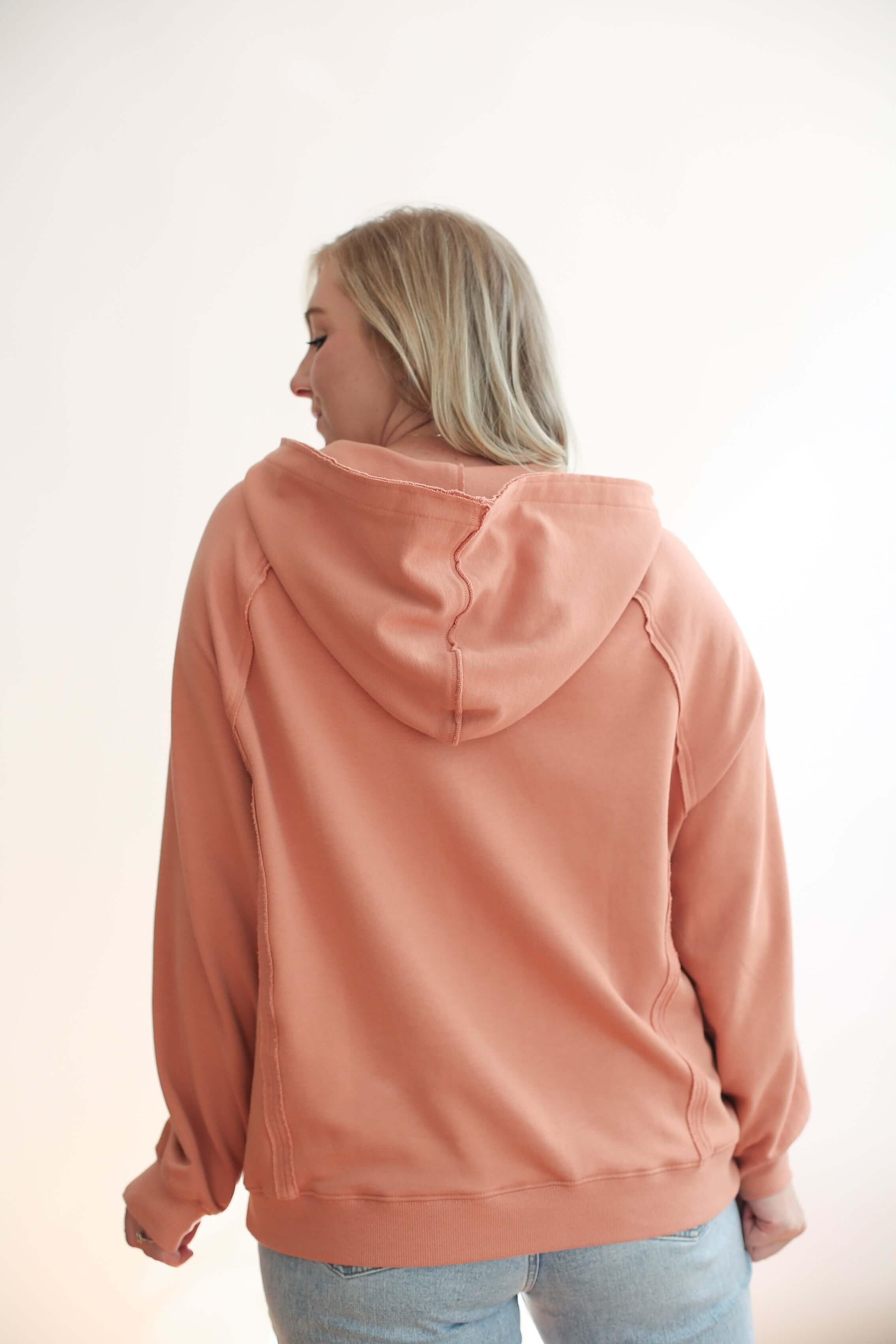 Big Hug Vertical Zip Breastfeeding Hoodie | Milk & Baby