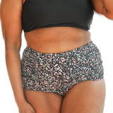 Moderate Coverage High Waist Bikini Bottoms | Milk & Baby