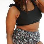 Tie Shoulder Breastfeeding Bikini Swimsuit Top | Milk & Baby