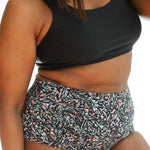 Moderate Coverage High Waist Bikini Bottoms | Milk & Baby