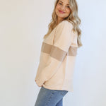 Varsity Dual Zip Breastfeeding Long Sleeve | Milk & Baby